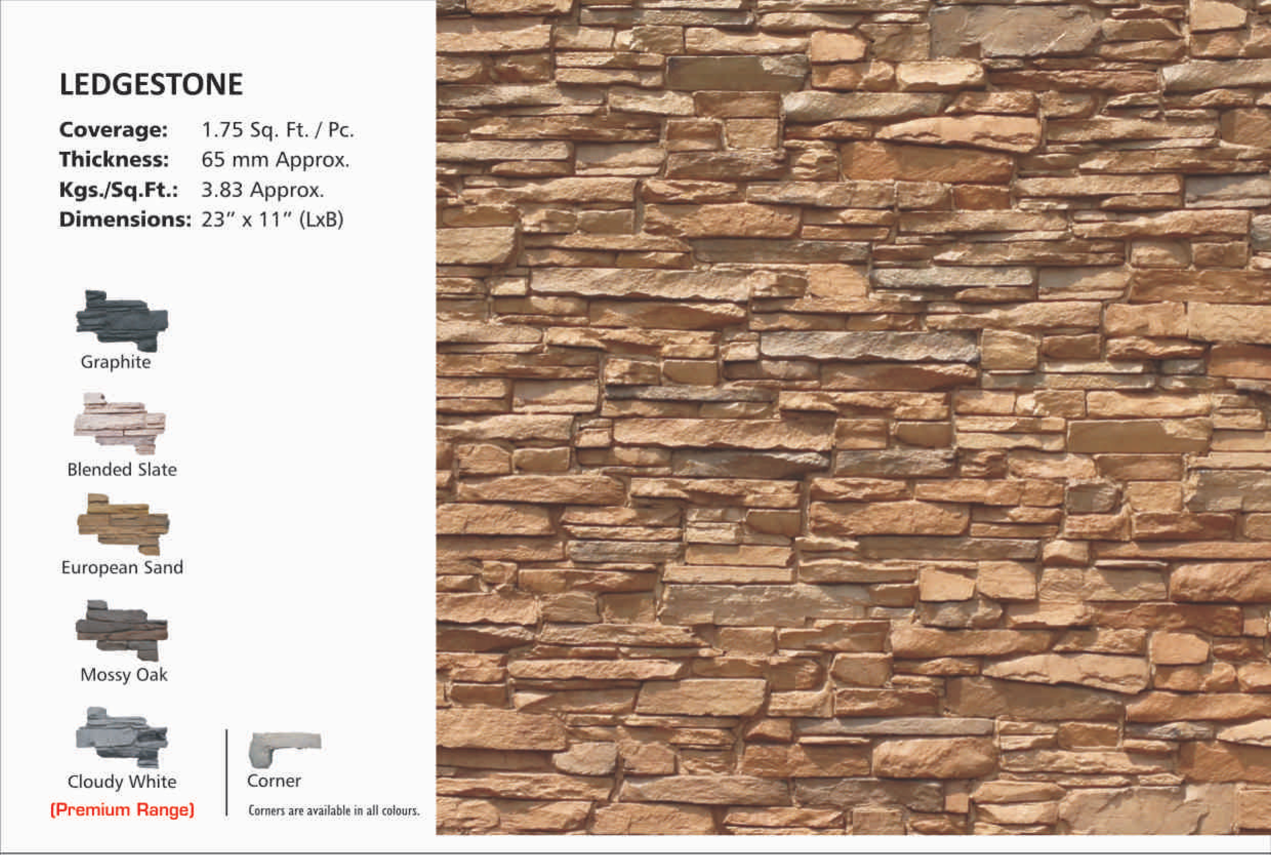 Flex Stone 1 - Wall Tiles